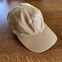 希少　Polo Jeans Co. ベージュキャップ