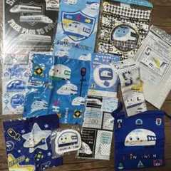 サンリオ　シンカンセン SHINKANSENグッズセット　巾着袋、レトログッズ
