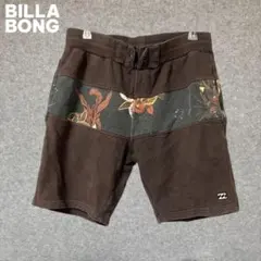 BILLABONG 花柄ショートパンツ ブラウン