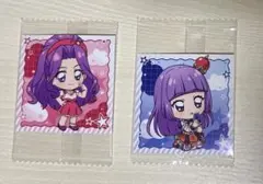 にふぉるめーしょん　アイカツ　シール　ウエハース2　神崎美月 スミレ