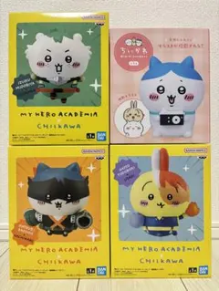 ちいかわ フィギュア 4点セット ( ちいかわ ハチワレ うさぎ ヒロアカ )