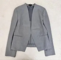 大きいサイズ セオリー LANAI ノーカラージャケット Tailor