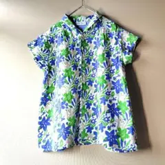 専用！　　NATURAL LAUNDRY 半袖 リネン シャツ ブラウスのサムネイル