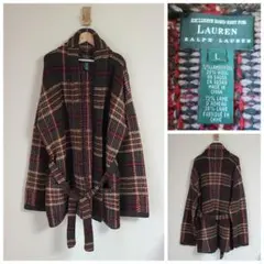 Ralph Lauren "L" ショーカラー ニット ガウンのサムネイル