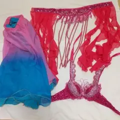 ベリーダンス衣装 & アクセサリー セット