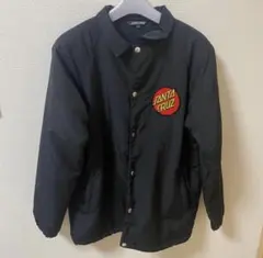 SANTA CRUZ ブラック ナイロンジャケット Lサイズ