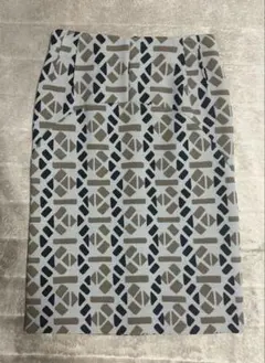 MARNI 幾何学模様 ペンシルスカートのサムネイル