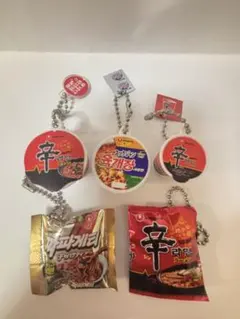 辛ラーメン ミニチュアカプセルトイ 5個セット