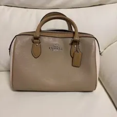COACH 2way ショルダーバッグ ベージュのサムネイル