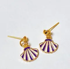 貝殻　ピアス