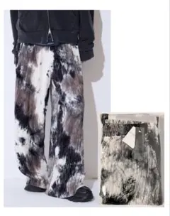 新品 タグ付き　JEANASIS ジーナシス タイダイベロアイージーパンツ