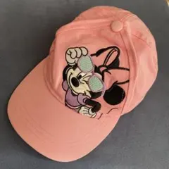ミニーマウス ピンクキャップ