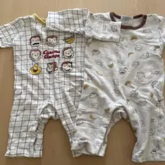 おさるのジョージ　ロンパース　70cm