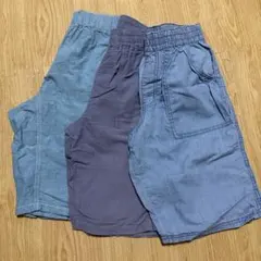 美品 ハーフパンツ 3枚セット 男の子 160cm まとめ売り