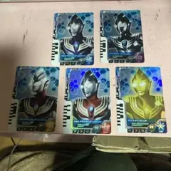 ウルトラディメンションカード　5枚　バンダイ