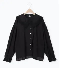 【SM2】 2WAY レースBig襟取り外しブラウス 【サマンサモスモス】