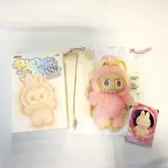 POP MART ラブブ らぶぶ キーホルダー　LOYALTY 忠誠 ピンク