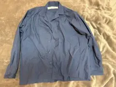 ネイビー 長袖シャツ Lサイズ ナノユニバース nano・universe M