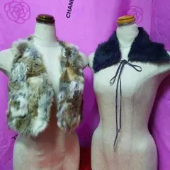 《しーちゃん様専用です》❤最終大放出❤「ミッシェル  クラン」ティペット➕ベスト