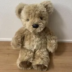 ファースト社　ヴィンテージテディベア　特大クマぬいぐるみ レア希少ファースト社クマぬいぐるみテディベア日本製レトロ昭和着せ
