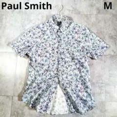 Paul Smith　ポールスミス フラワープリント 半袖シャツ　総柄　花柄　Mのサムネイル