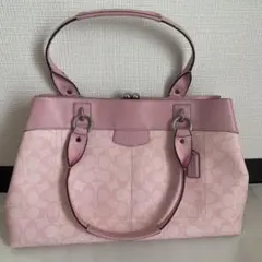 Coach ピンク ショルダーバッグ
