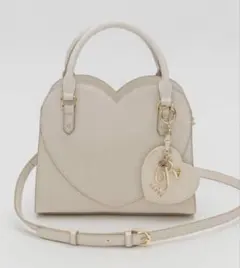 randa 2WAY ハートデザインハンドバッグ　ランダ　ハートコレクション