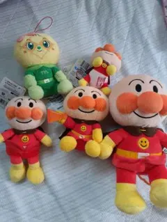 タグ付き♡アンパンマン ぬいぐるみ まとめ売り