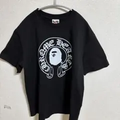 A BATHING APE CHROME HEARTS Tシャツ XL