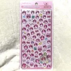 ボンボンドロップシール　しずくちゃん　うるおいちゃん　クーリア　平成レトロ