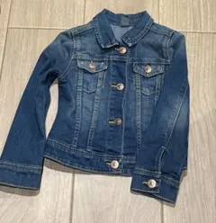 ZARAデニムジャケット ボタン付き