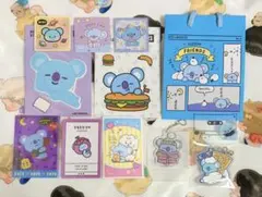 BT21 ステッカー キーホルダー まとめ売り KOYA