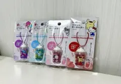 【新品未使用】サンリオ　フラッペキーホルダー　4種類 銀テープ入れ　オタ活①