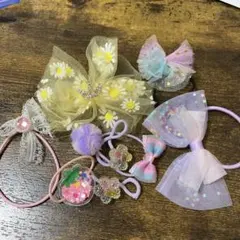 カラフルヘアアクセサリーセット⭐︎美品