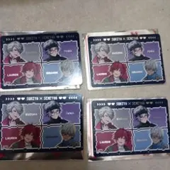 にじさんじ せめ4 すき家 オリジナルカード 第1弾４枚