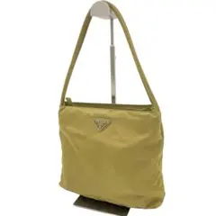 PRADA　プラダ　ナイロン　トートバック　カーキ　カーキ　トライアングル