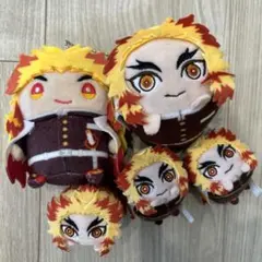 鬼滅の刃　煉獄杏寿郎　ぬいぐるみセット
