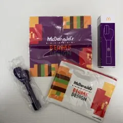 マクドナルド福袋2025 ポーチとクリーナークロス、ハンドキャッチャー３点セット