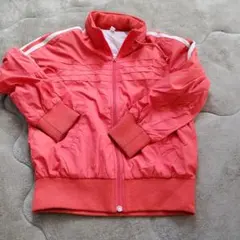 オレンジ ジップアップジャケット 130