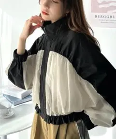 classicalelf スタンドカラーブルゾン 新品 XL 大きいサイズ