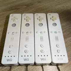 【即購入OK】任天堂 Wiiリモコン 4個セット