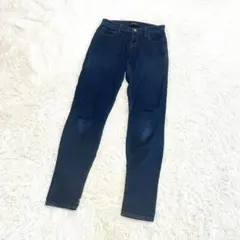 J BRAND ストレッチ スキニー柔らかデニム インディゴ24のサムネイル