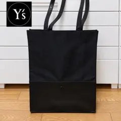 미사용 요지야마모토 Y's 나일론 가죽 세로 토트 백 A4 사이즈