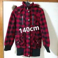 キッズ フード付きコート 140㎝