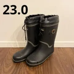 長靴 黒 23.0