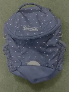 Coleman ネイビー 水玉模様 リュック
