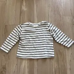 ZARA ベビー 長袖 ボーダー Tシャツ 80のサムネイル