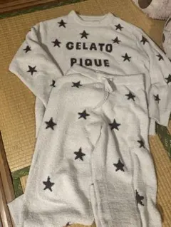 GELATO PIQUE 星柄ルームウェア　上下セット