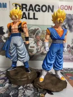 【3/1まで】ドラゴンボール/ガレージキット/2体/ゴジータ/ベジット/台座付