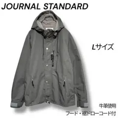 JOURNAL STANDARD 牛革使い 定番マウンテンパーカー L